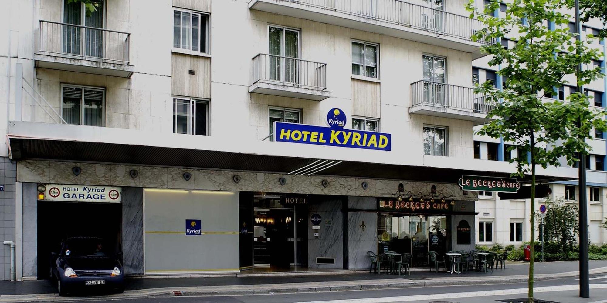 Kyriad Hotel Tours Centre Exteriör bild